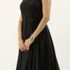 Floor Length Black Anarkali Suit Party Wear