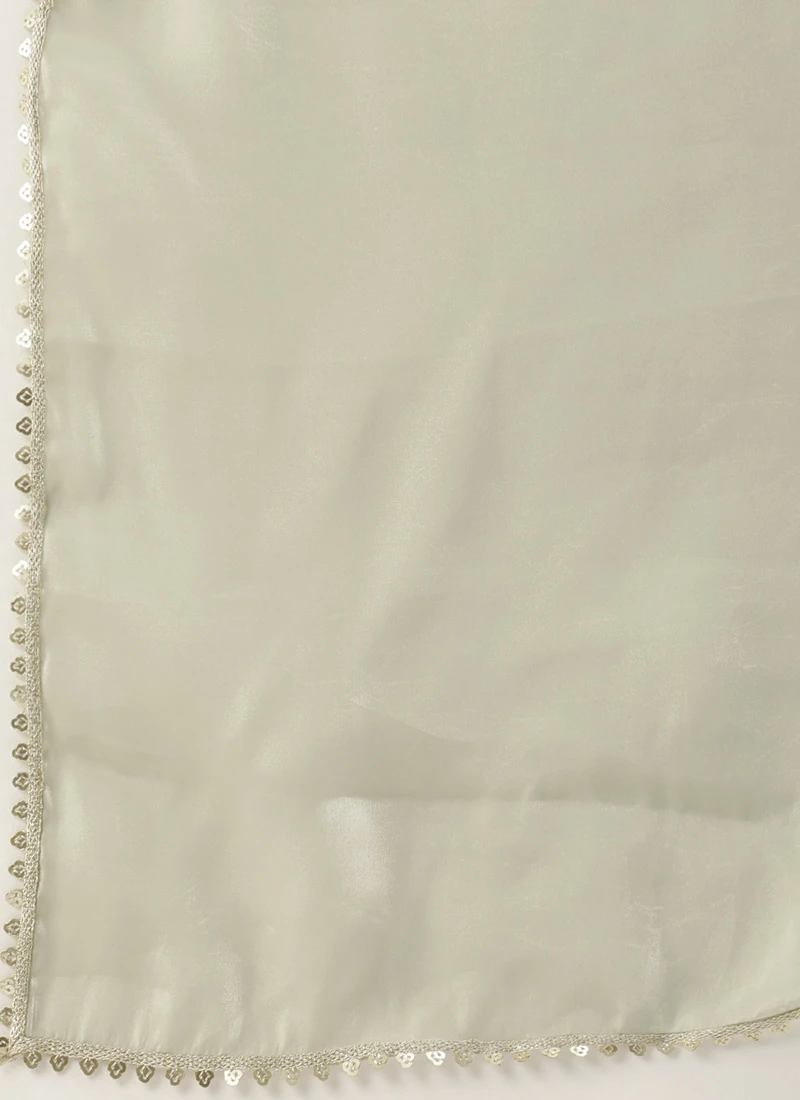 Grey Embroidered Jimmy Choo Palazzo Suit Festive Wear - Image 8