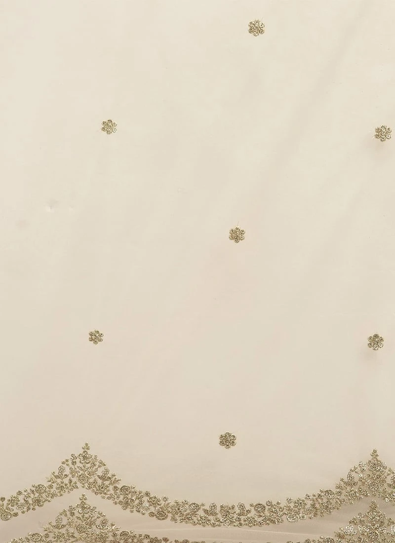 Magenta N Peach Contrast Layered Anarkali Set Festive Wear - Image 7