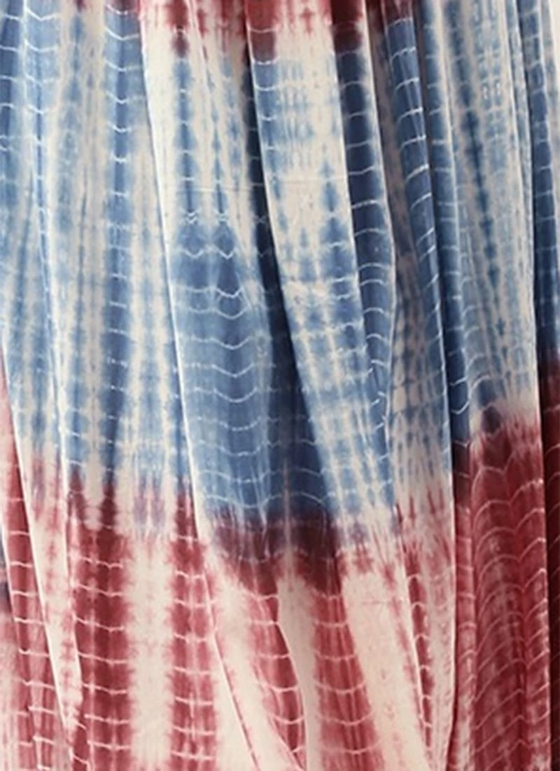 Multi Color Maxi Dress Festive Wear - Image 7