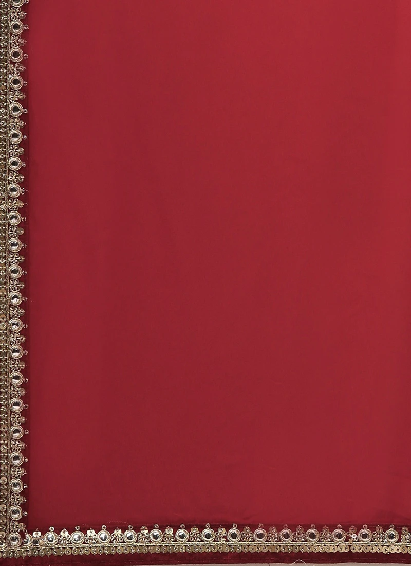 Top From Off White Embroidered Asymmetrical Gharara Suit After Six Wear - Image 7