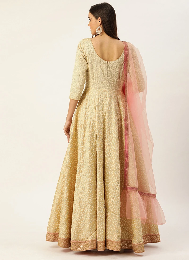 Ethnovog Abaya Style Anarkali Party Wear - Image 4
