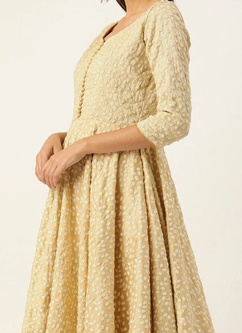 Ethnovog Abaya Style Anarkali Party Wear