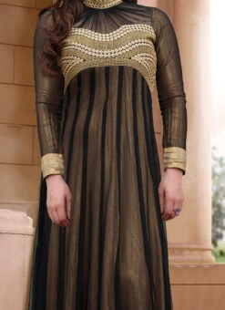 Exquisite Zarine Khan Floor Length Kalidar Suit Wedding Wear